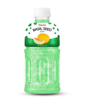 Basil Seed Drink melon 350ml PET Bottle Private Label