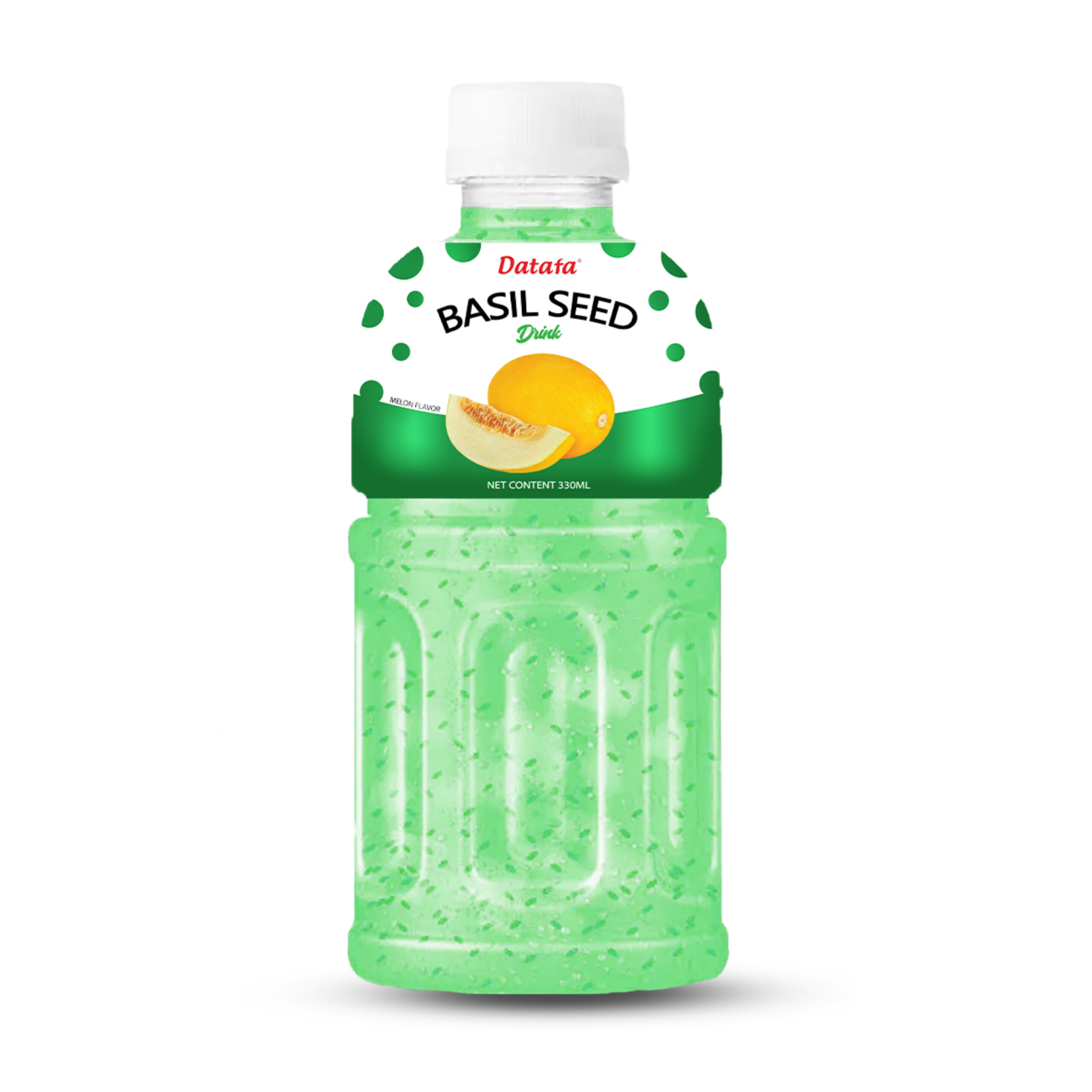 Basil Seed Drink melon 350ml PET Bottle Private Label