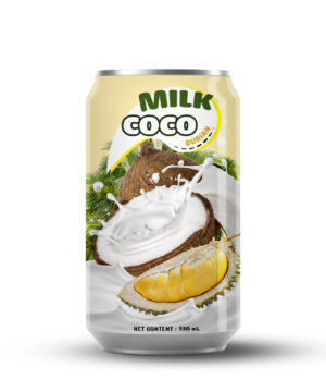 Coconut Durian milk 330ml Can Private Label
