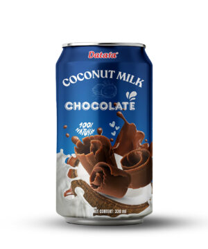 Coconut chocolate milk 330ml Can Private Label