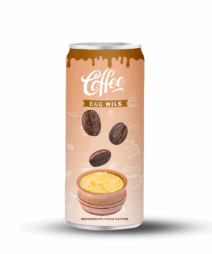 Egg milk Coffee Drink 250ml Can Private Label