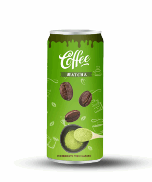 Matcha Coffee Drink 250ml Can Private Label