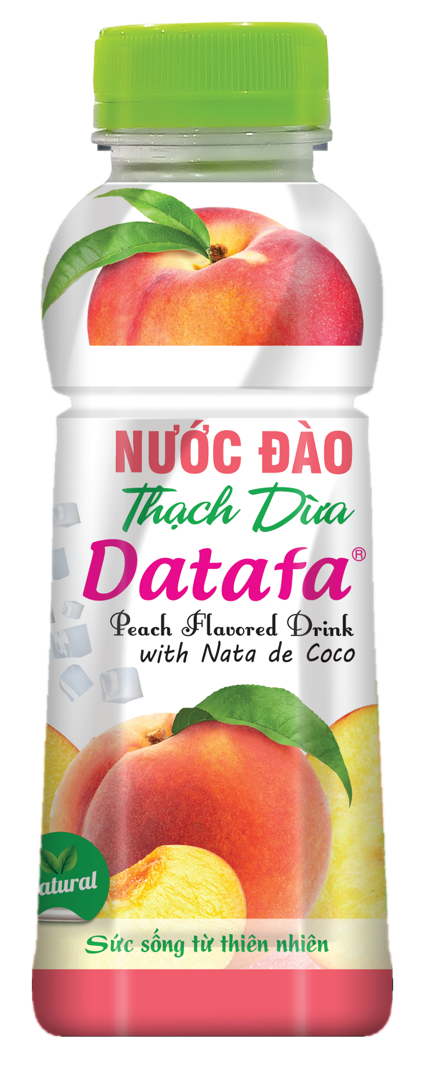 Nước Đào Thạch Dừa Chai 500ml - Ảnh 2